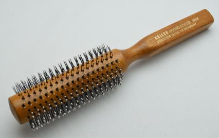 Rundhaarbürste Durchmesser 24 x 42 mm Nylonstifte mit abgerundeten Enden Profi-Stylingbürsten
